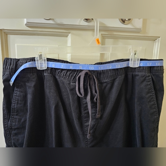 No Boundaries UNISEX Black Joggers XL with Drawstring and Elastic Waistband - Picture 3 of 6